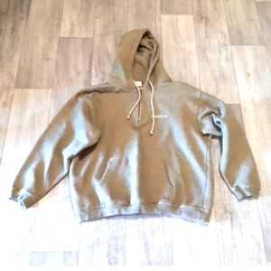 Mens Cotton Pullover Quarter Zip Sweater long sleeve rib knit  hooded DIVERSION